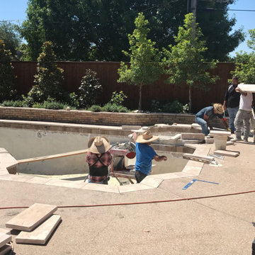 Travertine Coping
