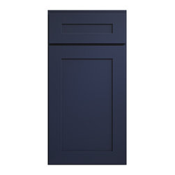 Annapolis Blue Shaker Cabinets - Kitchen Cabinetry