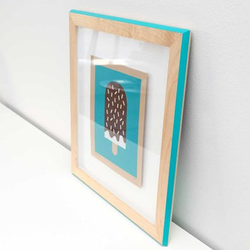 Popsicle screen print