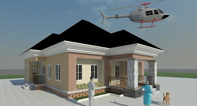 Bungalow Exterior House Painting Design In Nigeria ~ wow