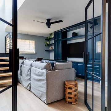 The Steel Blue Lounge | Family Flex Space