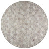 Indoor/Outdoor Stetson SS1 Flannel Washable 10'x10' Round Rug