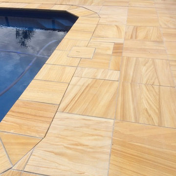 Sandstone tiles