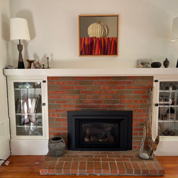 Berkeley Craftsman Kitchen, Library, and Bathrooms - a three- phased project
