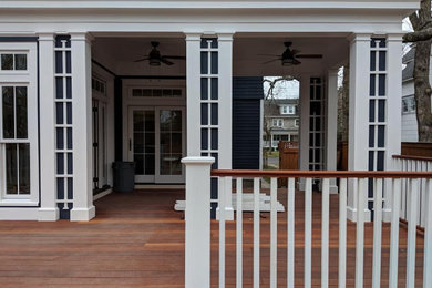 Inspiration for a porch remodel in Philadelphia