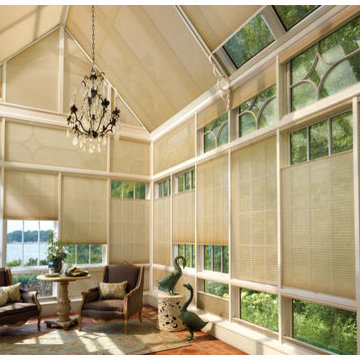 Hunter Douglas Top down-Bottom up Honeycomb shades