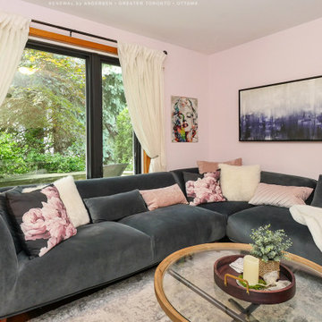 Stylish Windows in Chic Living Room - Renewal by Andersen Ottawa, Greater Toront