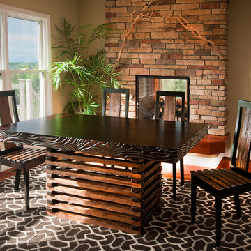 Unique Modern Wood Dining Table