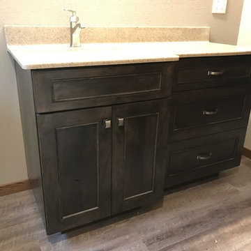 RIch Maple Cabinets mission style