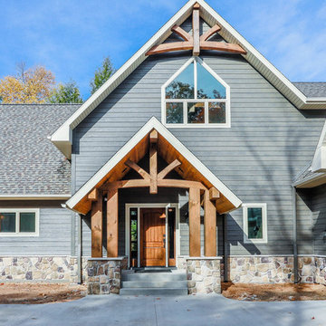 Modified Sierra Point by Wisconsin Log Homes