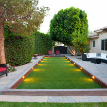 Bocce ball court