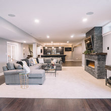 downstairs family room