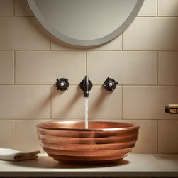 Wavelet Decorative Vessel by Robert Kuo - Bathroom Sinks