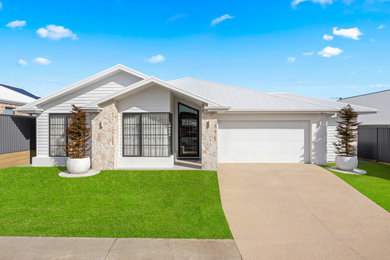 Example of an exterior home design in Central Coast
