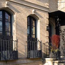 exterior: materials for a house