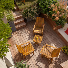 Terrasses de la Semaine : Un extérieur à géométrie variable