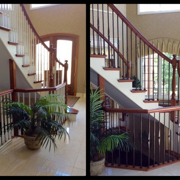 Before & After Remodeled Staircases