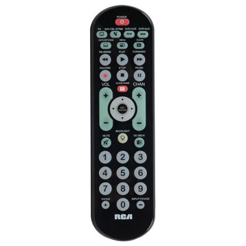RCA RCRBB04GR 4-Device Big-Button Universal Remote Control
