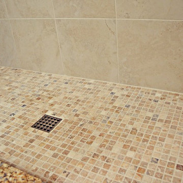Johns Creek, GA - 2 Bathrooms and Fireplace Surround