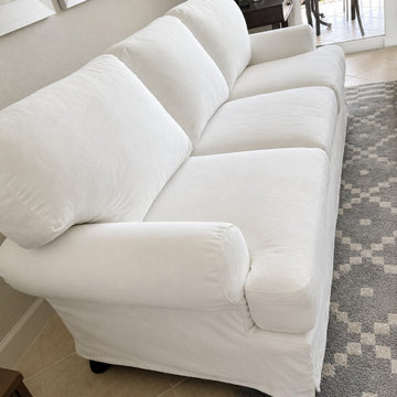 Bonita Springs Sofa Slipcover Refresh