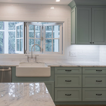 Photo shoot of a beautifully renovated historic, 3 level home in NC.