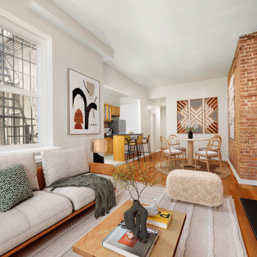 Virtual Staging Examples - Bohemian Style