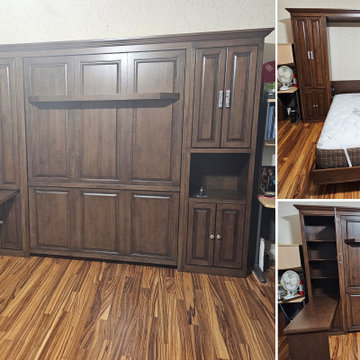 Murphy Bed Reimagined & Redesigned! Easily Have Your Guest Room Be Dual-Use