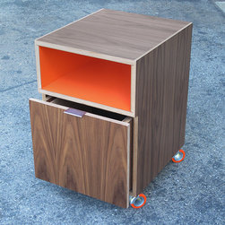 Filing Cabinet | Walnut Multi-ply and Laminate - Filing Cabinets