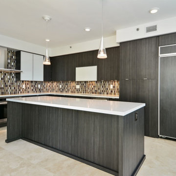 Textured Melamine Back Painted Glass White