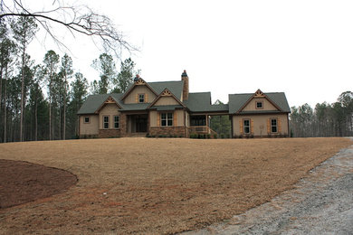 Inspiration for a timeless exterior home remodel in Atlanta