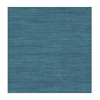 Sea Grass Blue Grasscloth Wallpaper Bolt