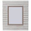 Fairview Slat Photo Frame, Whitewash , 18"x18"