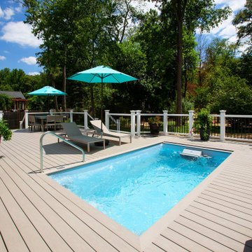 Alexandria, Virginia - Deck with Endless Pool