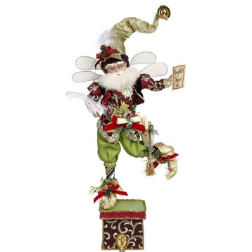 Mark Roberts Christmas 2023 Naughty Or Nice Fairy Stocking Holder - 20.5"