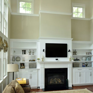 Luxury Basement Remodel, Mudroom, Built-ins