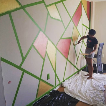 Geometric pattern Wall