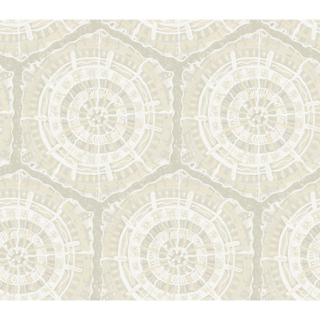 Cream Harmony Peel & Stick Wallpaper Bolt