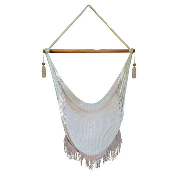 Macrame Hammock Chair, Hanging Chair, Indoor or Outdoor Chair