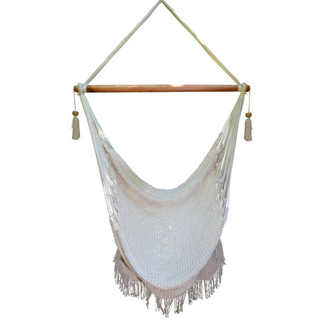 Macrame Hammock Chair, Hanging Chair, Indoor or Outdoor Chair