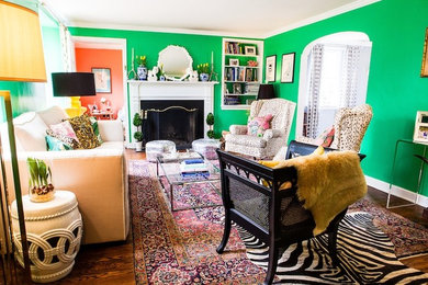 Inspiration for an eclectic home design remodel in Philadelphia
