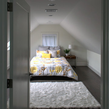 A Cozy, Warm Attic Bedroom
