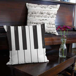 Music and Dance Throw Pillows - Products