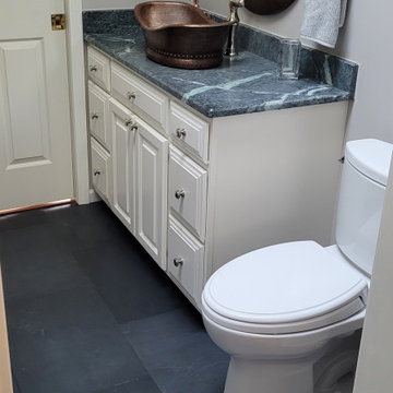 Slate Bathrooms and Sunroom