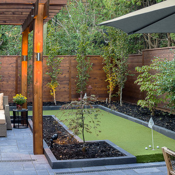 Putting & Pints under the Pergola
