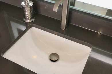 Inspiration for a mid-sized bathroom remodel in Other