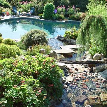 Landscape, Pools, and Waterfalls