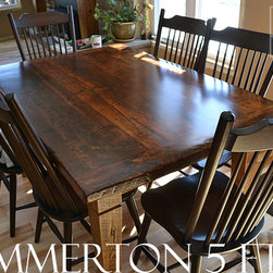 Reclaimed Wood Harvest Tables - Products