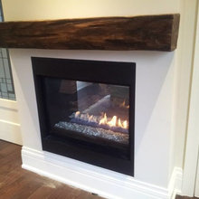 fireplace mantel