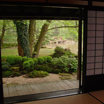 Die Gartenanlagen im ZEN-Kloster Liebenau