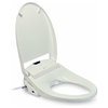 Brondell Swash 1400 Electronic Toilet Seat, Biscuit, Round